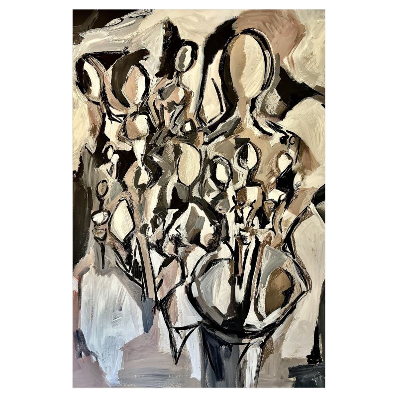 Abstract Figures #2 Fine Art Print 24x36 in.