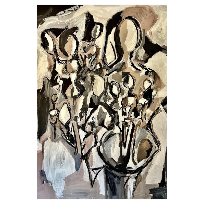 Abstract Figures #2 Fine Art Print 16x24 in.